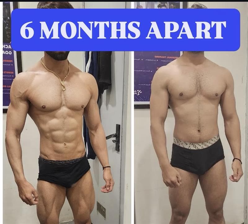 Client transformation — Lean muscle gain